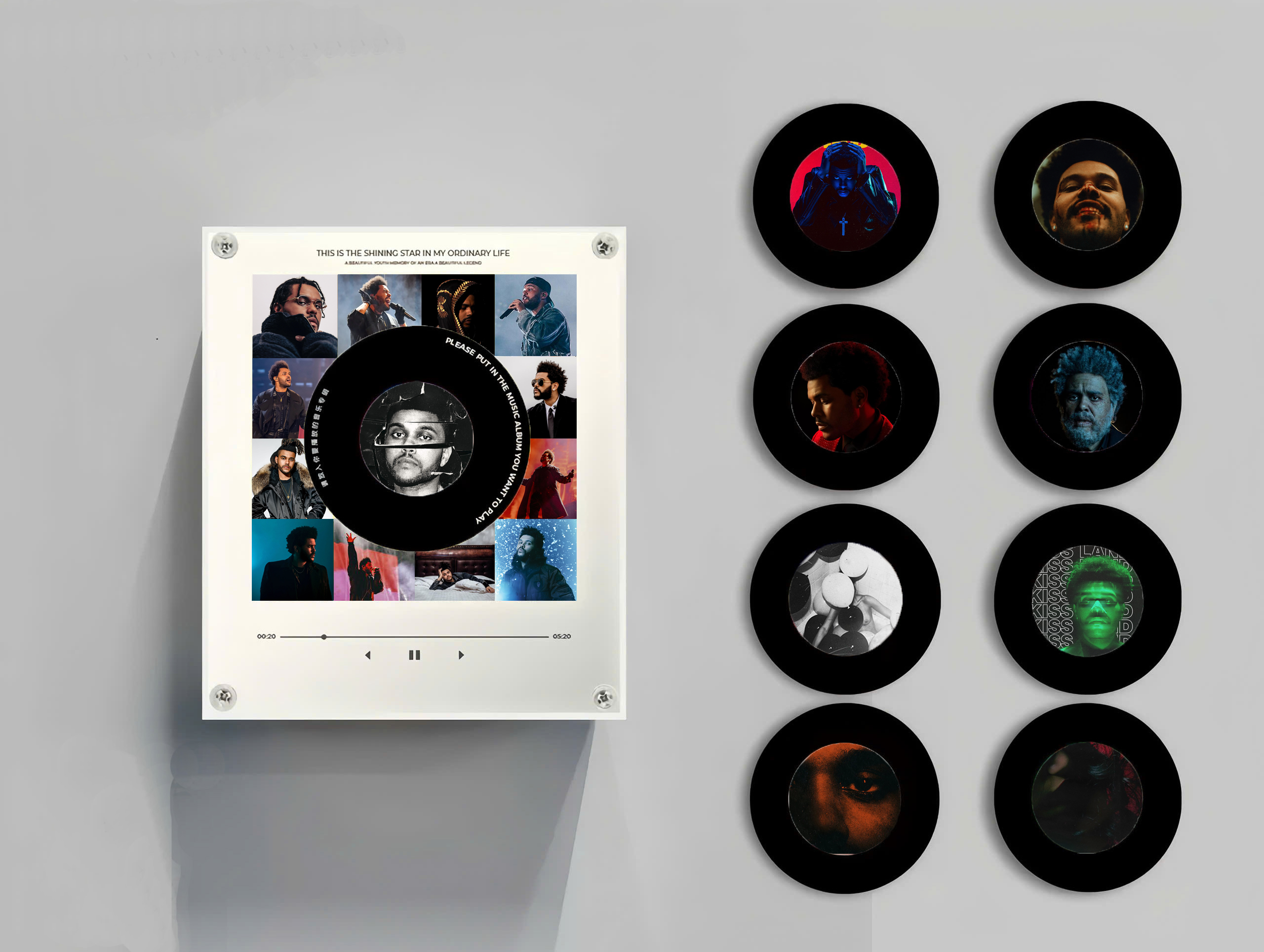 The Weeknd Albums NFC Music Player